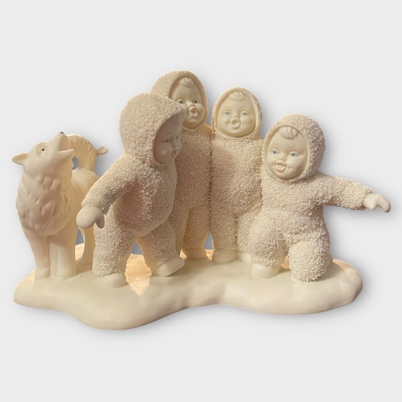 Department 56 Snowbabies "Five Part Harmony" Collectible Figurine Holiday Decor - Picture 1 of 4